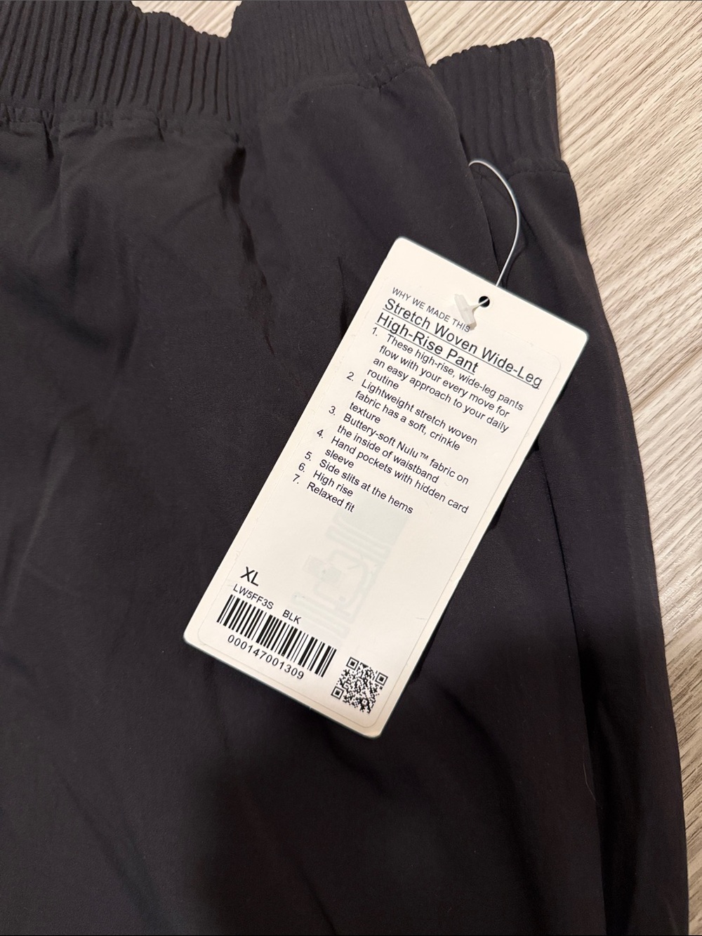 NWT Lululemon Stretch Woven Wide-Leg High-Rise Pant - Picture 5 of 14